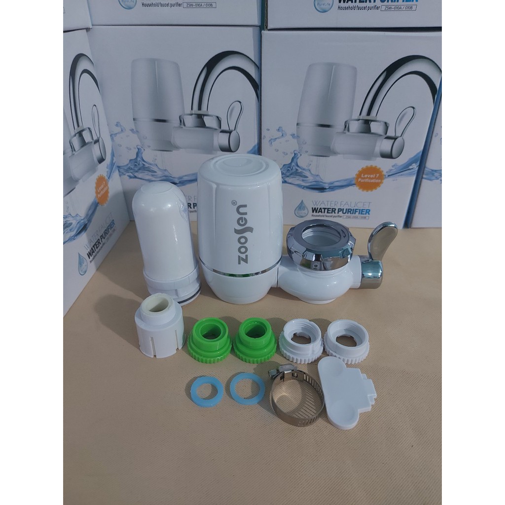 Bộ lọc nước tại vòi mini Zoosen tốt nhất hiện nay, tương thích với mọi loại vòi nước | BigBuy360 - bigbuy360.vn