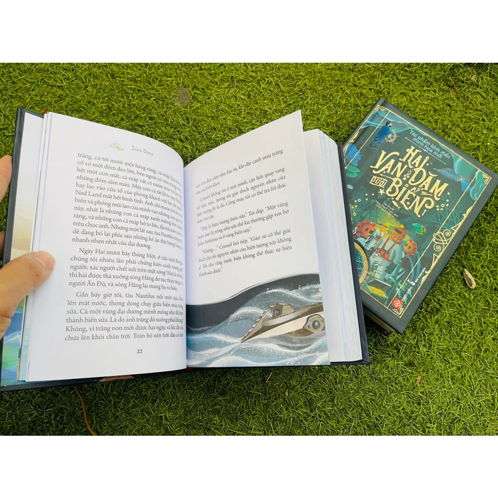 Sách - Hai Vạn Dặm Dưới Biển - Jules Verne - Combo 2 Tập - Bình Book