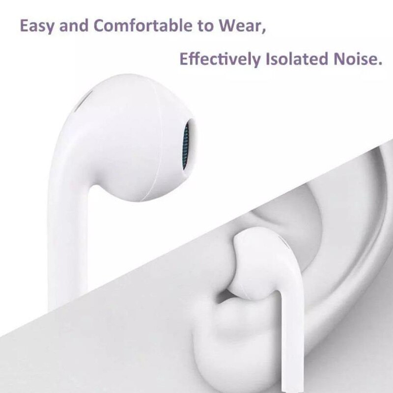 Tai Nghe Nhét Tai Bluetooth Có Dây/ Mic Cho Iphone 11 Pro Max X Xr Xs 8 7 6 6s Plus 5 5s | BigBuy360 - bigbuy360.vn