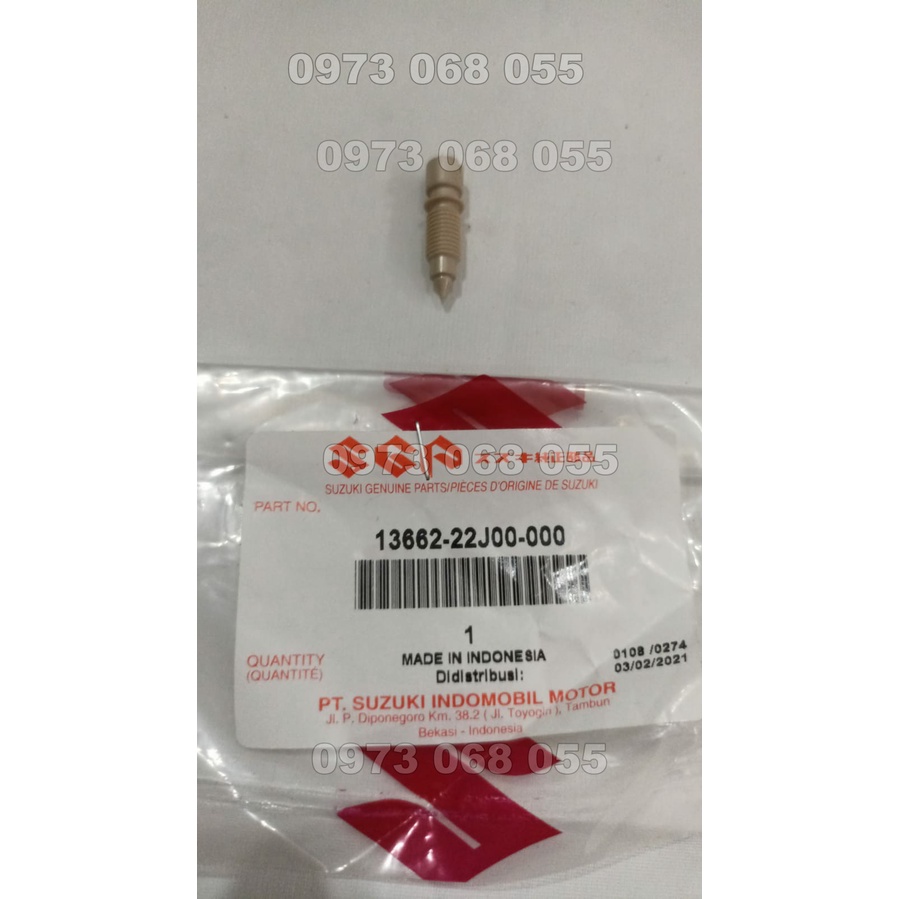 Ốc chỉnh gió Satria fi, Raider fi nhập khẩu Indo