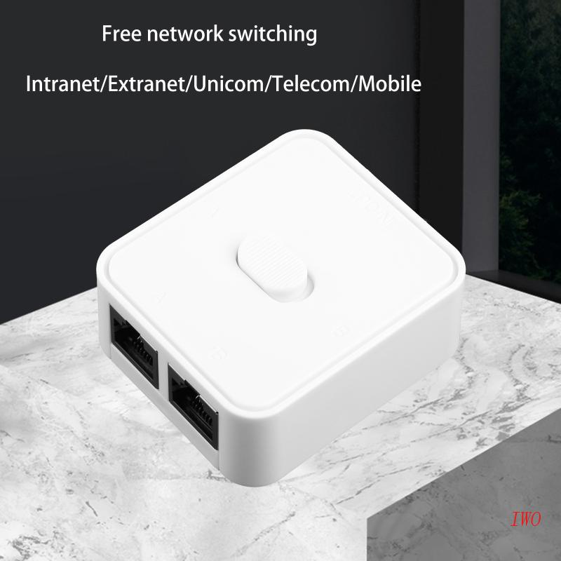 Bộ Chuyển Đổi Mạng Gigabit 2 Cổng IWO 1000Mbps Thông Minh Hiệu Suất Cao