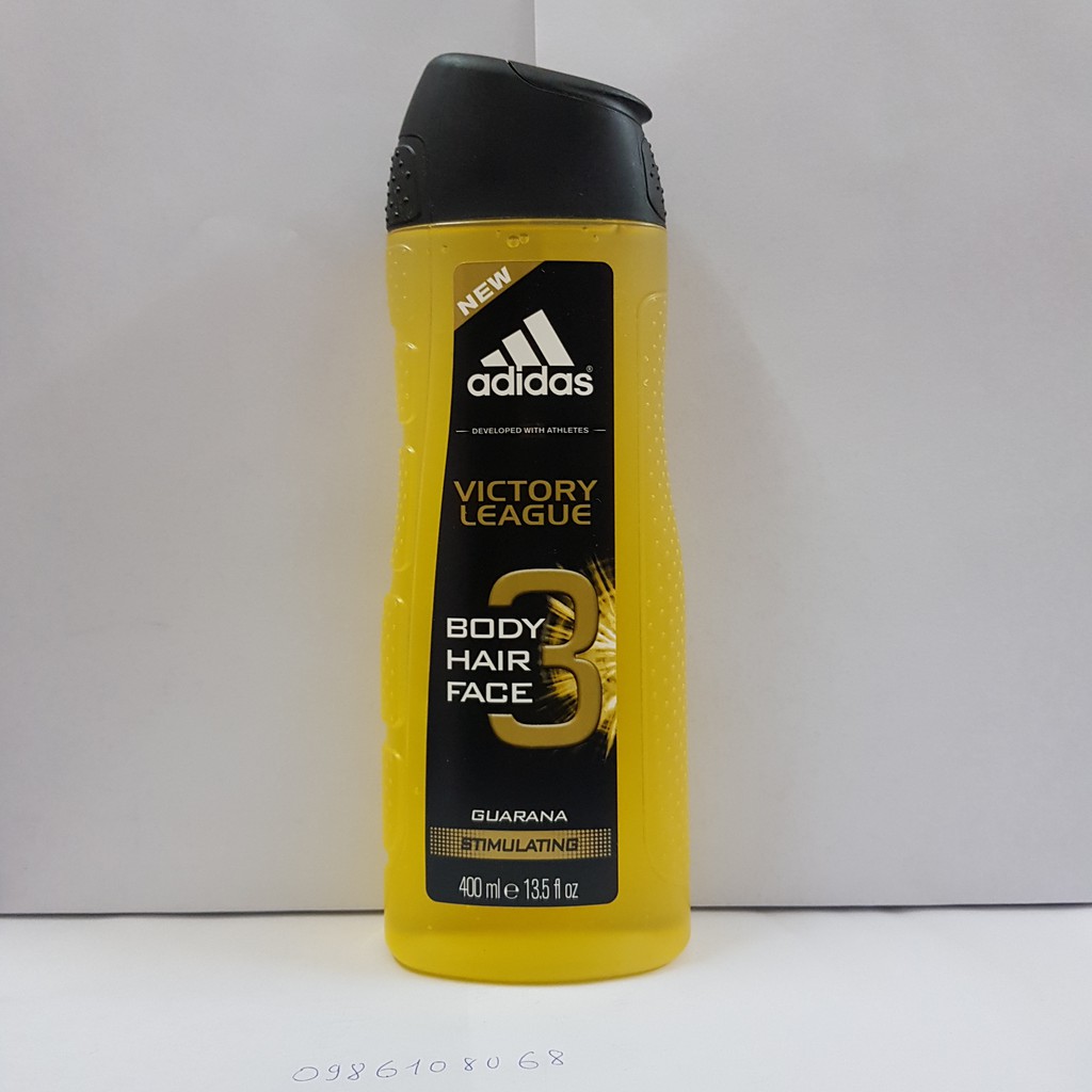 DẦU GỘI SỮA TẮM SỮA RỬA MẶT 3 IN 1 ADIDAS 400ML