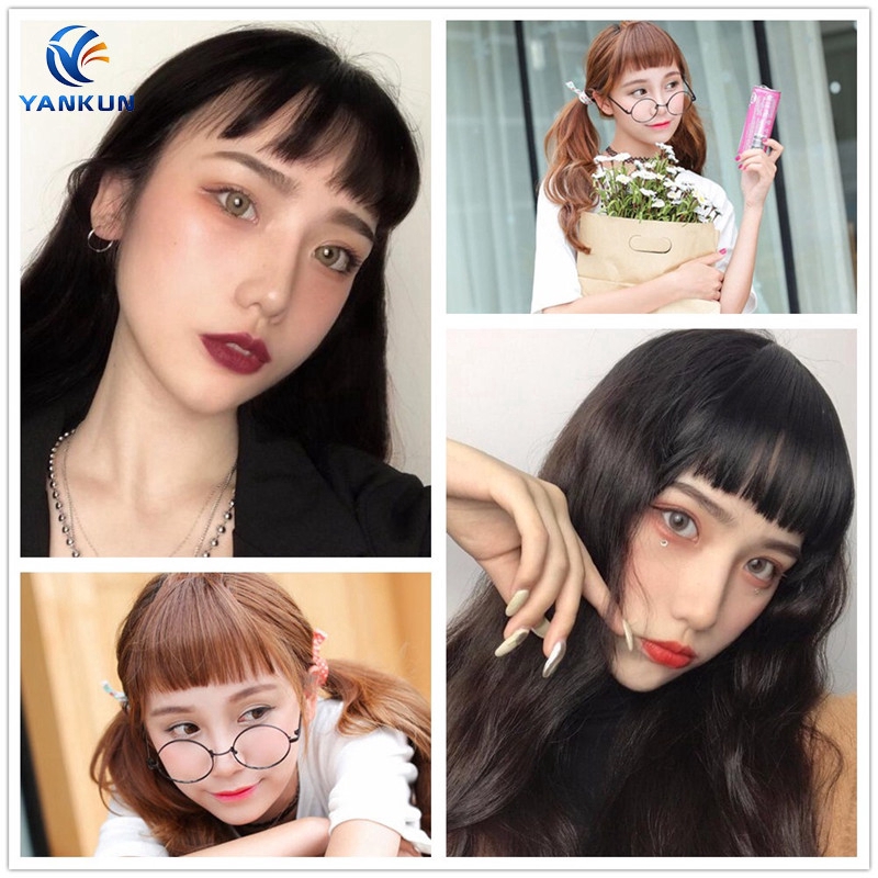 Bộ tóc giả kiểu dáng cổ điển dùng để hóa trang Nhật Bản