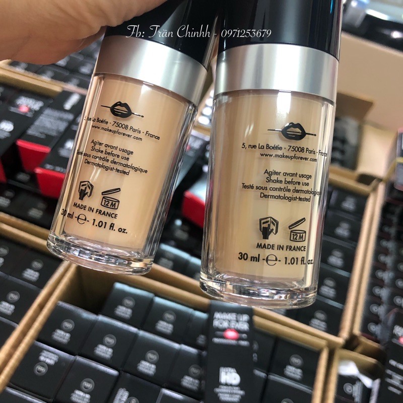 Có sẵn - Kem nền Make Up For Ever Ultra HD Foundation (Mufe - Makeup Forever)