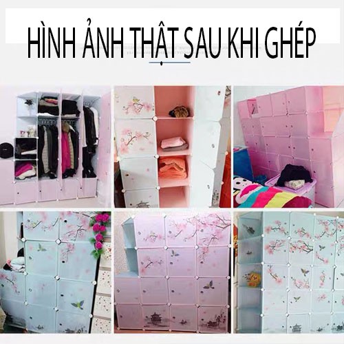 TỦ NHỰA GHÉP 6 NGĂN