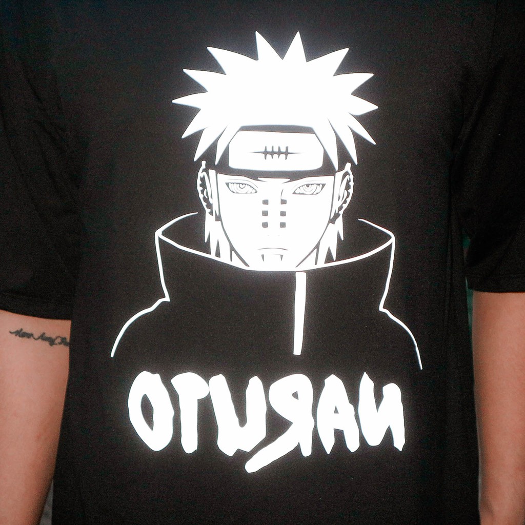 Áo thun Phản Quang Tay Lỡ Naruto Pro