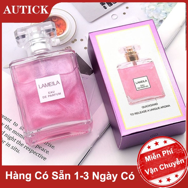 Nước Hoa Nữ Xịt Lameila QuickSand NHŨ KIM TUYẾN 3047 nội địa thơm mát dịu nhẹ lưu lâu sỉ rẻ perfume body mist