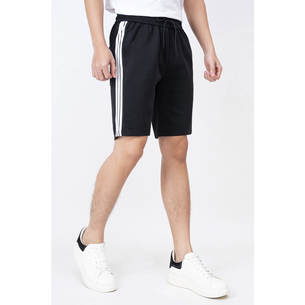 Quần short nam 3 sọc thể thao JUN FASHION STORE  Quần short unisex vải poly cao cấp mềm mịn, kiểu dáng năng động, trẻ tr