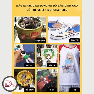 Màu vẽ acrylic Mont Marte 75ml