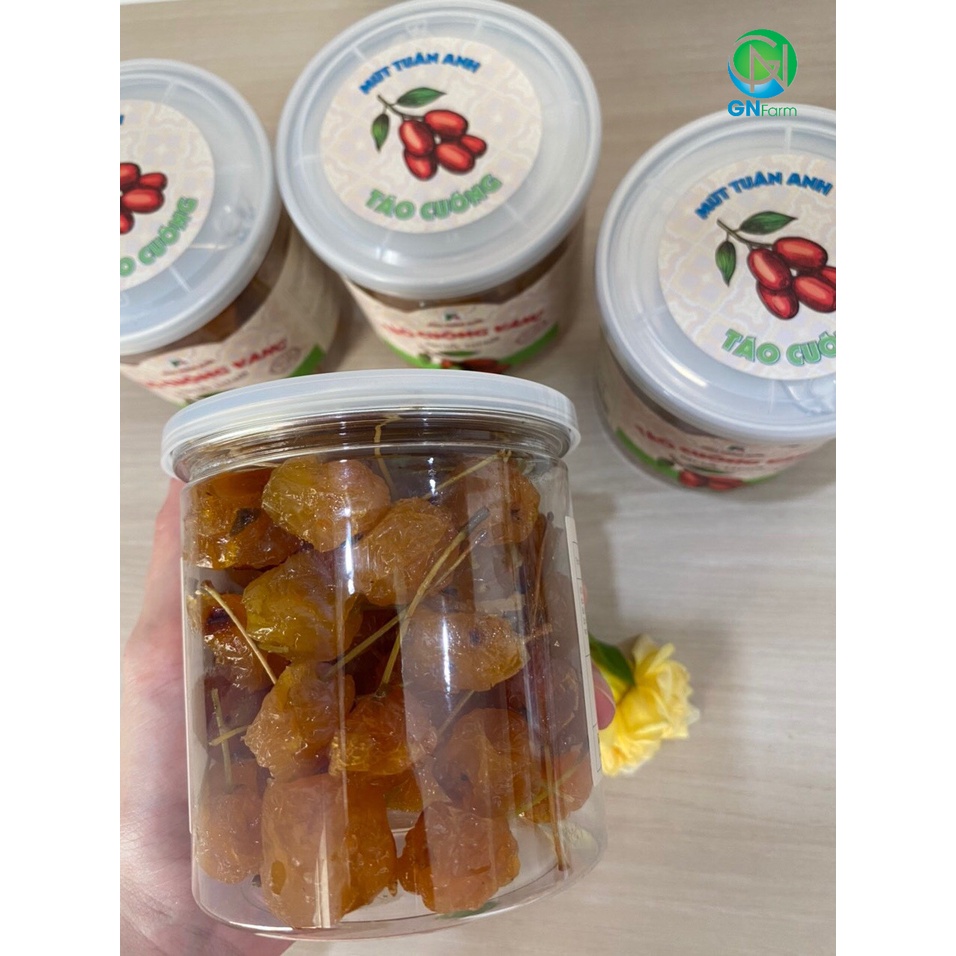Mứt Táo Loại Ngon Mứt Cherry Táo Cuống Vàng Thơm Ngon