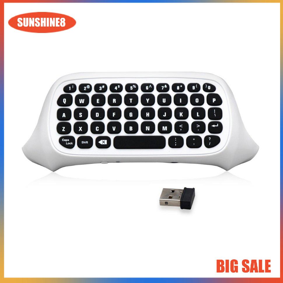 【SUN】TY-64 Wireless Chat pad Game Keyboard with Audio/Headset Jack for Xbox One