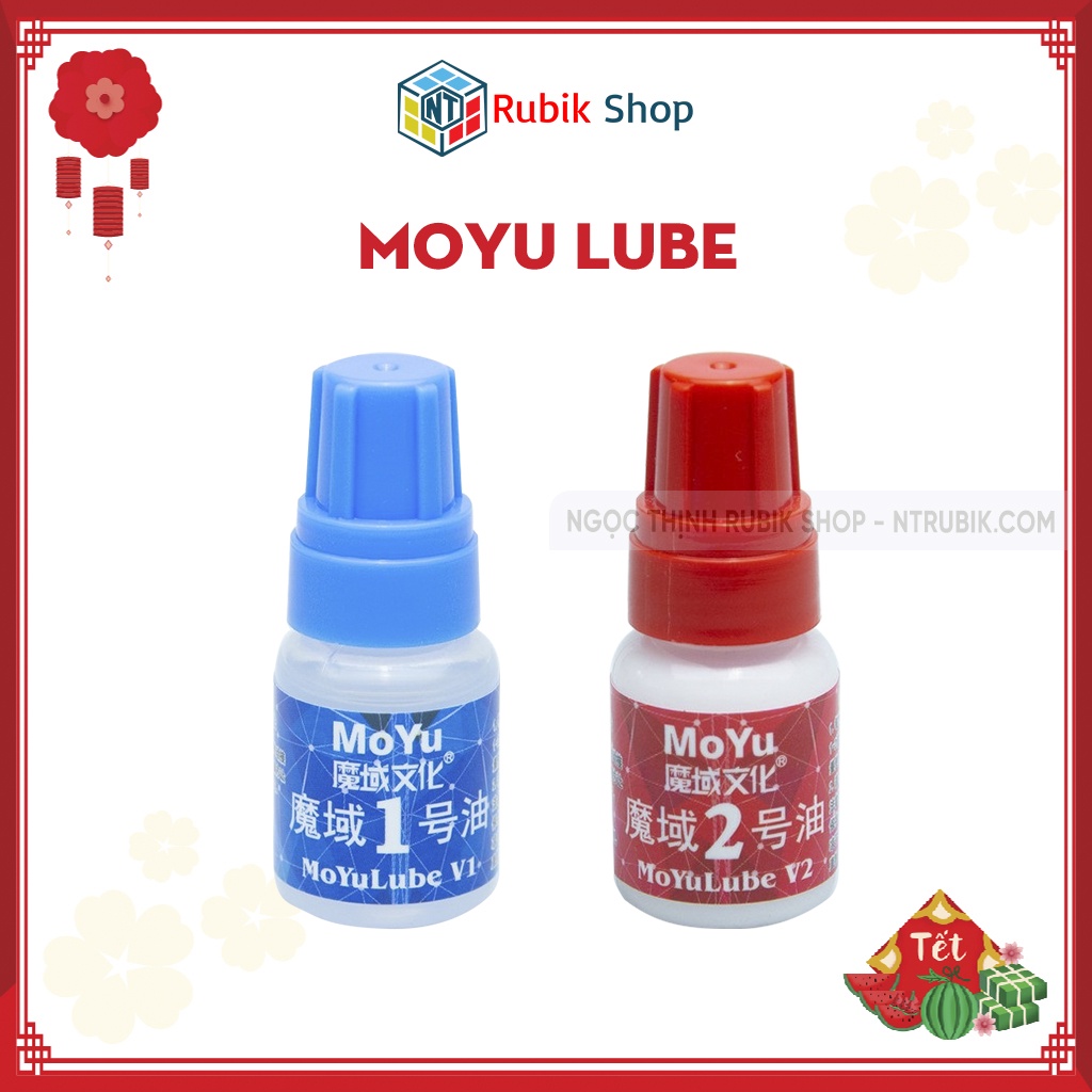 [Dầu bôi trơn rubik] Moyu Lube V1/V2 (5ml)