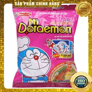 [ Yams Mart ] Combo 5 Mì Doremon Tôm Gà Tỏi Phi 63G
