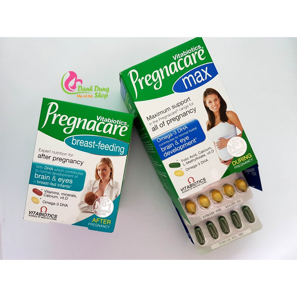 Vitamin tổng hợp cho bà bầu Pregnacare Max 84 viên