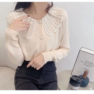 Áo Len cổ bèo