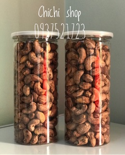 Hạt Điều Rang Muối Chưa Bóc Vỏ lụa(KL:500GRAM)