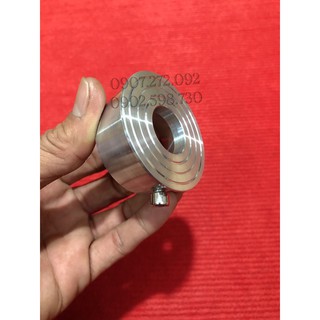 [HOẢ TỐC HCM] Tiêu giảm thanh nhôm bóng CNC họng ra 25mm cho K1 - KOU mahachai - OPBR