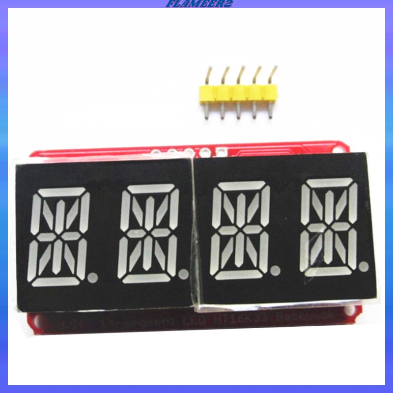 0.54inch 4Bits Digital Tube LED Display Module Red Tube for   I2C | BigBuy360 - bigbuy360.vn