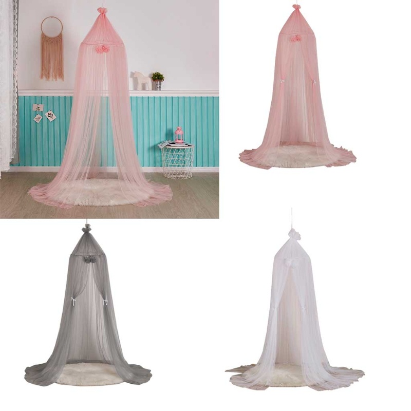 Mùng Lưới Chống Muỗi Treo Nôi Em Bé Trang Trí Phòng Ngủ