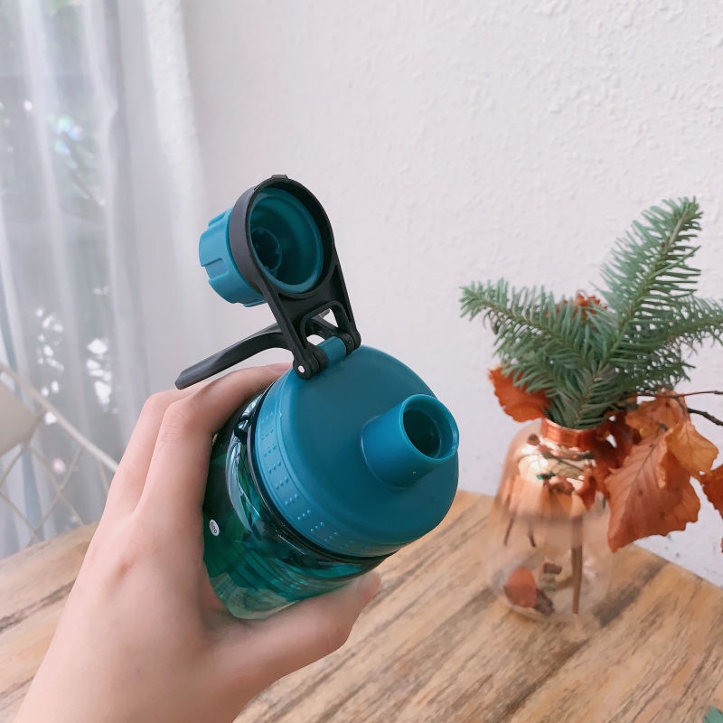 Bình Nước Thể Thao Bằng Nhựa Cỡ Lớn Chống Thấm Nước Tiện Dụng