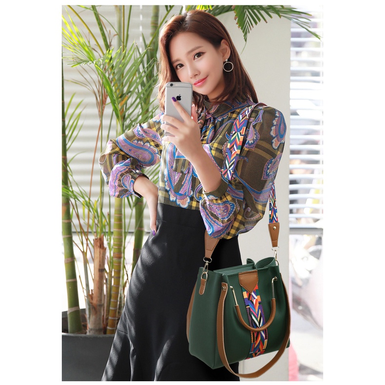 Túi Xách Đeo Vai Kích Thước Lớn Phong Cách Thời Trang Âu Mỹ 2022 Dành Cho Mẹ Và Bé