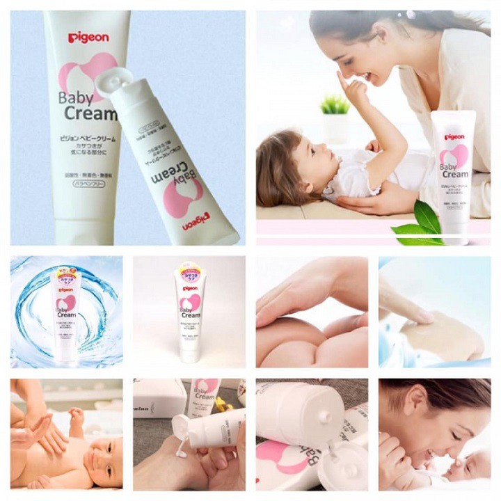 Kem nẻ Pigeon Baby Cream Nhật 50g