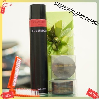 [CHÍNH HÃNG] COMBO sáp vuốt tóc Seba JAPAN + tặng lược