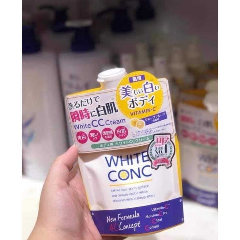 Kem dưỡng thể body trắng da White Conc Nhật Bản