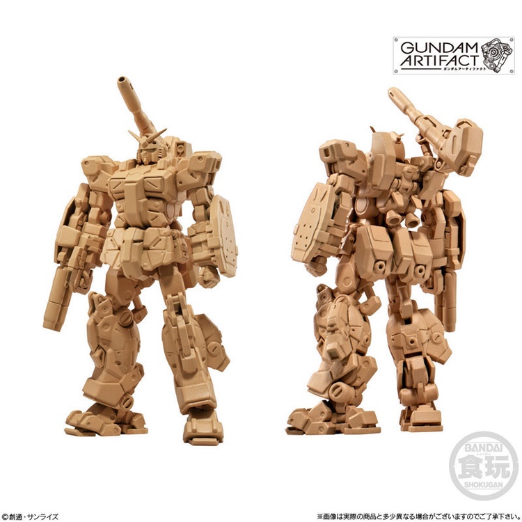 Mô hình nhựa Gundam Artifact 2 bộ 5 con V2AB / Zaku III / Dom / GM RGM79 / FA-78-1 armor