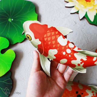 SET CÁ KOI DECOR NHÀ CỬA