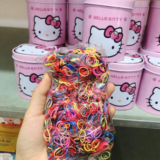 2000 chun buộc tóc hello kitty