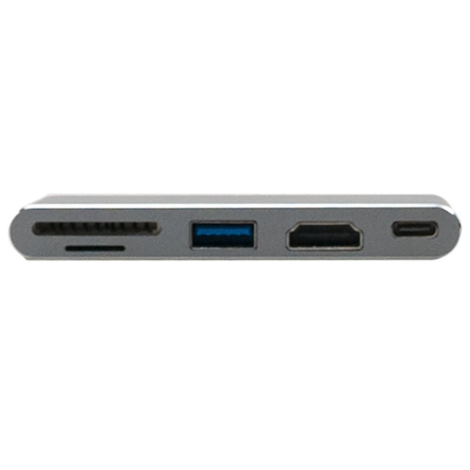 Cáp chính hãng USB-C HUB PRO HDMI 4K Letouch dual xám [Freeship 10k]