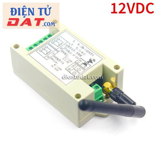 Mạch Điều Khiển 2 Relay Qua Wifi 12VDC - Dùng APP