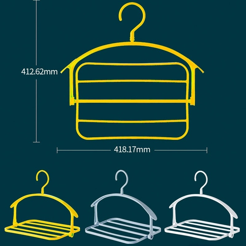 Giá Đỡ Phơi Khô Quần Áo Chống Gió Tiết Kiệm Không Gian Xoay Được Tiện Lợi Dành Cho Tủ Giày / Tủ Quần Áo / Nhà Cửa /