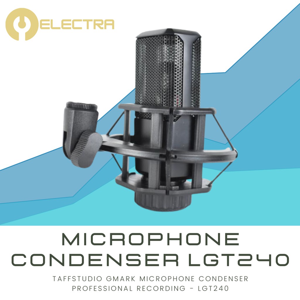 Bộ Mic Thu Âm Chuyên Nghiệp Lgt240 Taffstudio Gmark - Lgt240