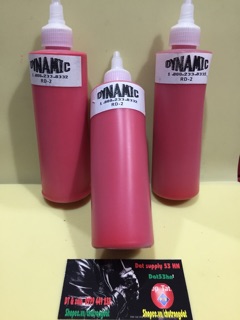 Mực tập xăm Dynamic mầu đỏ hàng bình dân.