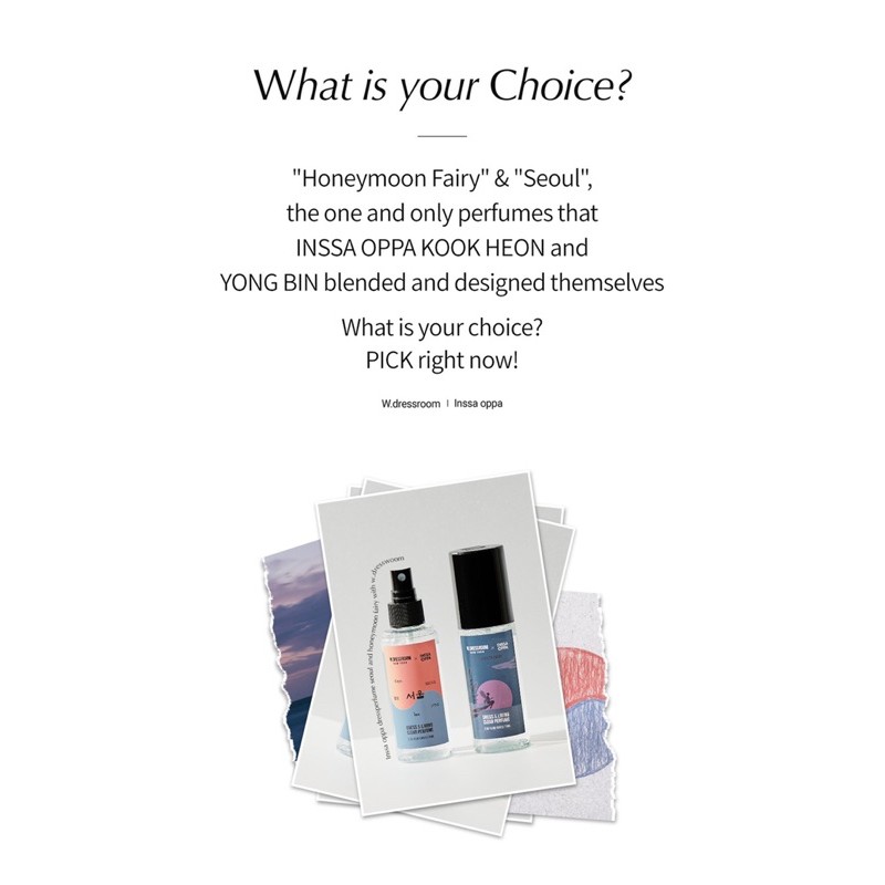 Nước hoa Wdressroom 82 SEOUL và 365 HONEYMOON FAIRY bản giới hạn 2021 ❄️Shop Bunny Beans❄️