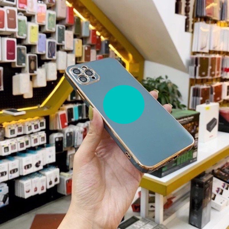 Ốp SILICON lưng bóng ĐỘ IP12 cho iPhone 6 -> 11ProMax