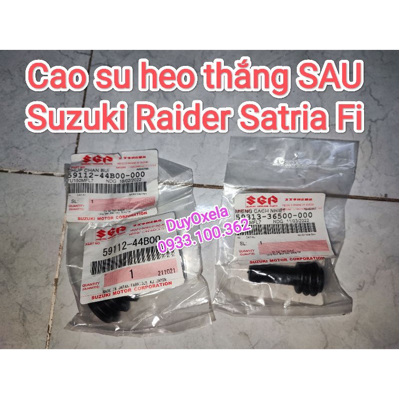 Cao su heo thắng Suzuki Raider Fi Satria Fi