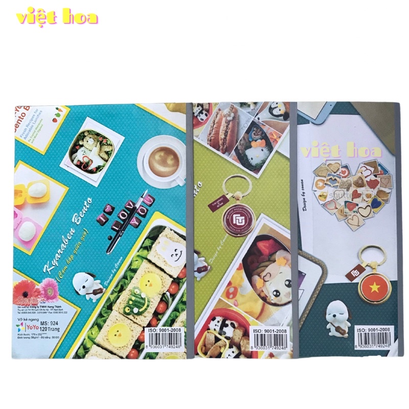 Vở kẻ ngang Genius 80/120 trang yoyo 924_ Mua 10 Tặng 1