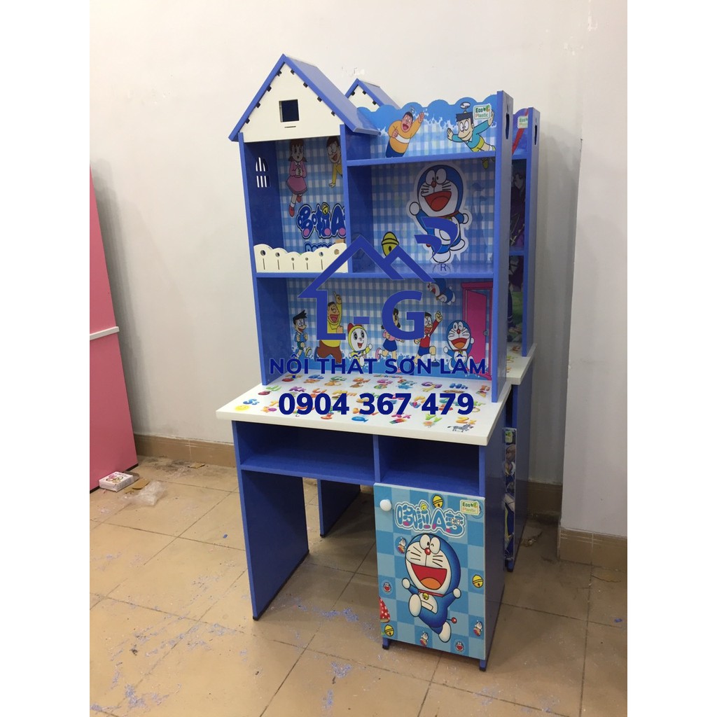 Bàn học sinh nhựa in 3D Doremon giá rẻ cho bé | BigBuy360 - bigbuy360.vn