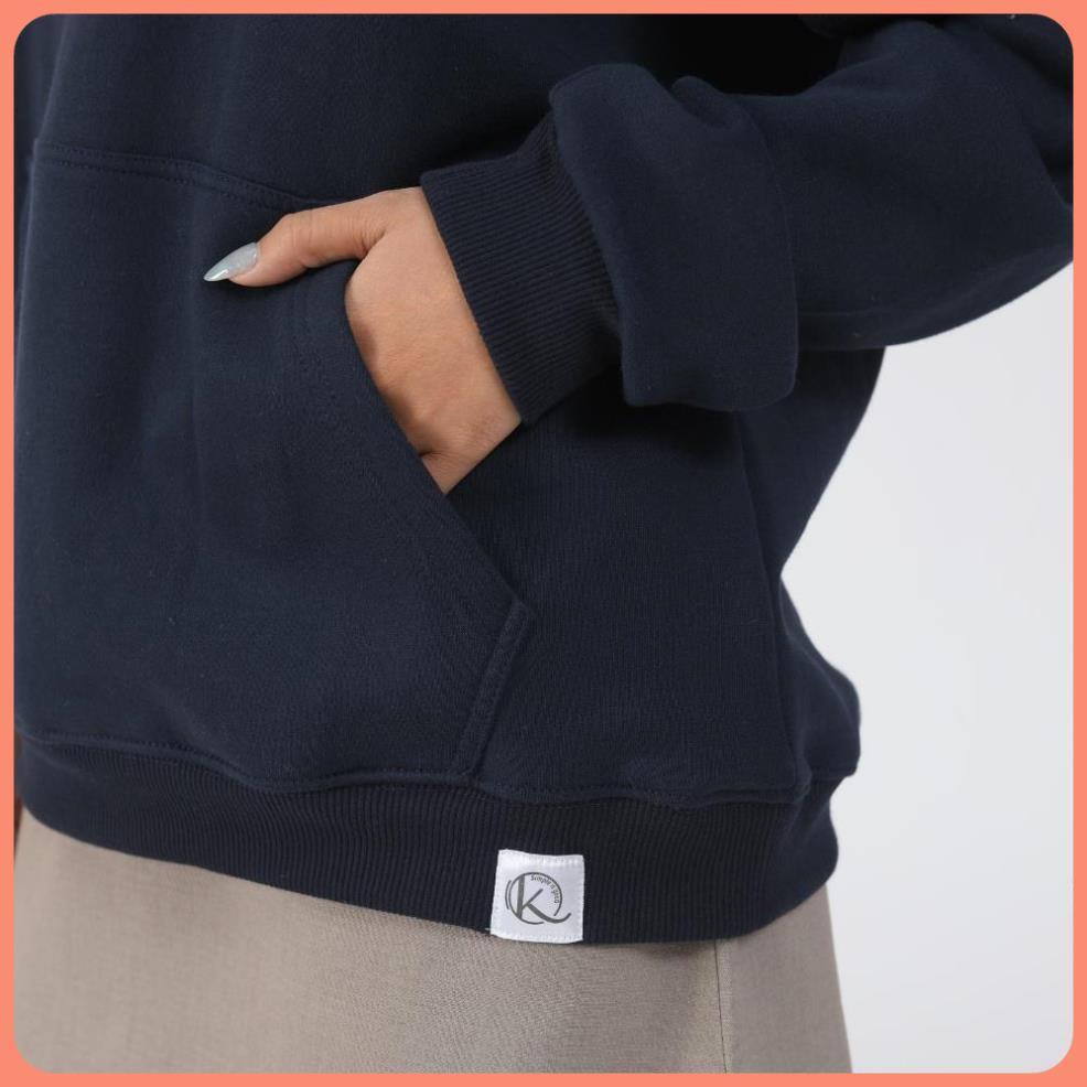 Áo Hoodie Nữ Dài Tay Có Mũ Chất Nỉ Bông Cao Cấp Kumi, Áo Nỉ Nữ Basic Có Mũ Thời Trang Trẻ Trung Năng Động | BigBuy360 - bigbuy360.vn