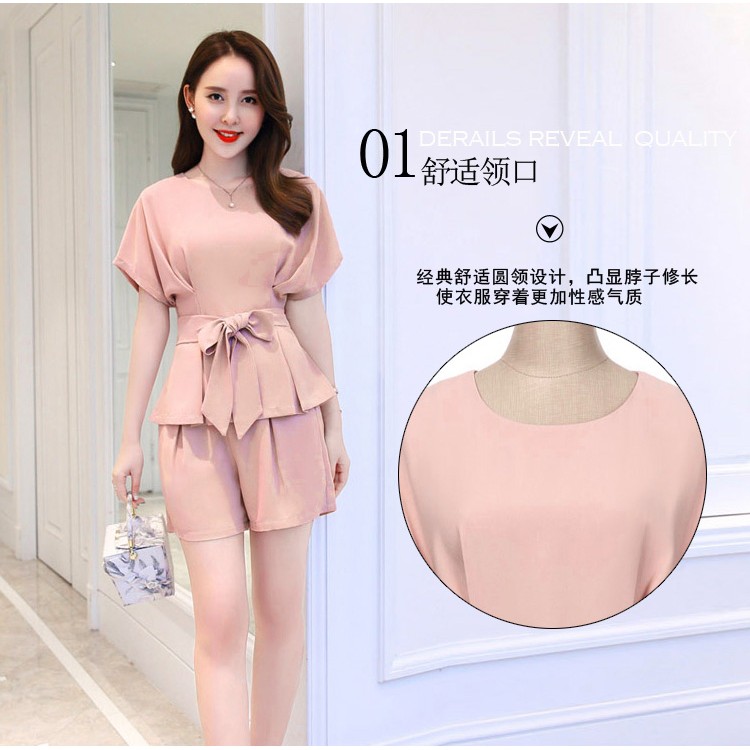 [GIÁ CỰC SỐC] SET ÁO XẾP LY EO CỘT DÂY QUẦN SHORT S339