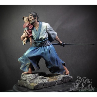 Mô hình in 3d con sói cô độc - lone wolf