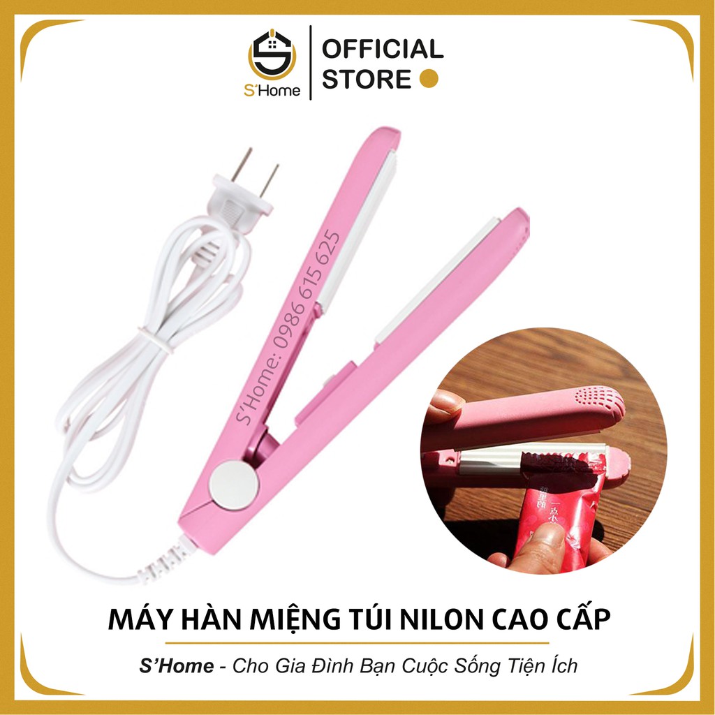 Máy Hàn Túi Nilon, Máy Hàn Miệng Túi Mini Cầm Tay Đa Năng, Tiện Lợi  - S'Home - SH35