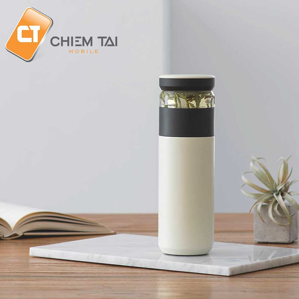 [CHIECTG15 GIẢM 15K] Bình pha trà giữ nhiệt có lưới lọc Fun Home 520ml