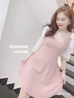 ĐẦM TAY VOAN KIẾNG ĐÍNH CƯỜM