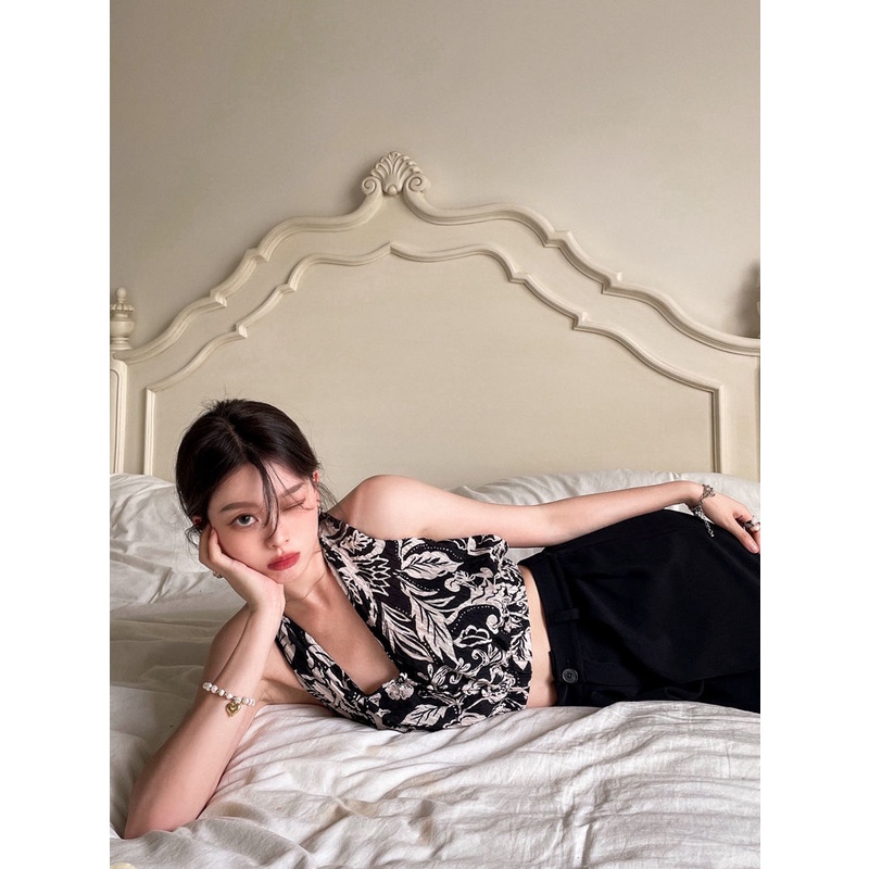 Áo Lót Hai Dây Ngắn Lưng Thời Trang Mùa Hè Cho Nữ