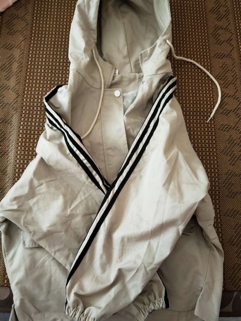 Áo khoác ulzzang kaki dáng rộng có mũ túi nắp | BigBuy360 - bigbuy360.vn