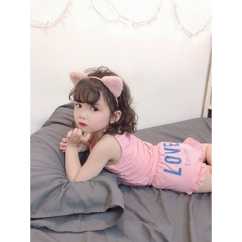 Set bộ 2 dây chữ LOVE cho bé 8-18kg